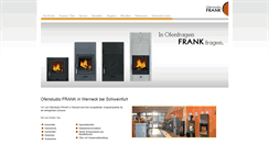 Desktop Screenshot of ofenstudiofrank.de